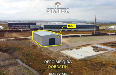 Depo 360m² me Qira - Dobratin